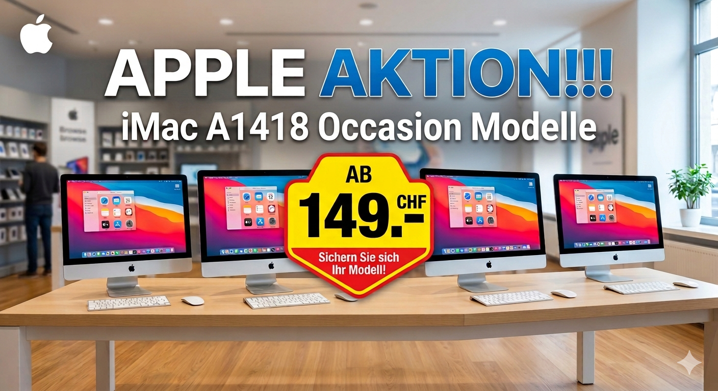 Apple imac Aktion